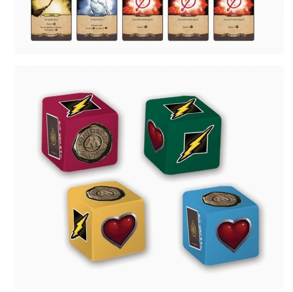 Harry Potter Hogwarts Battle Cooperative Deck Building Card Game